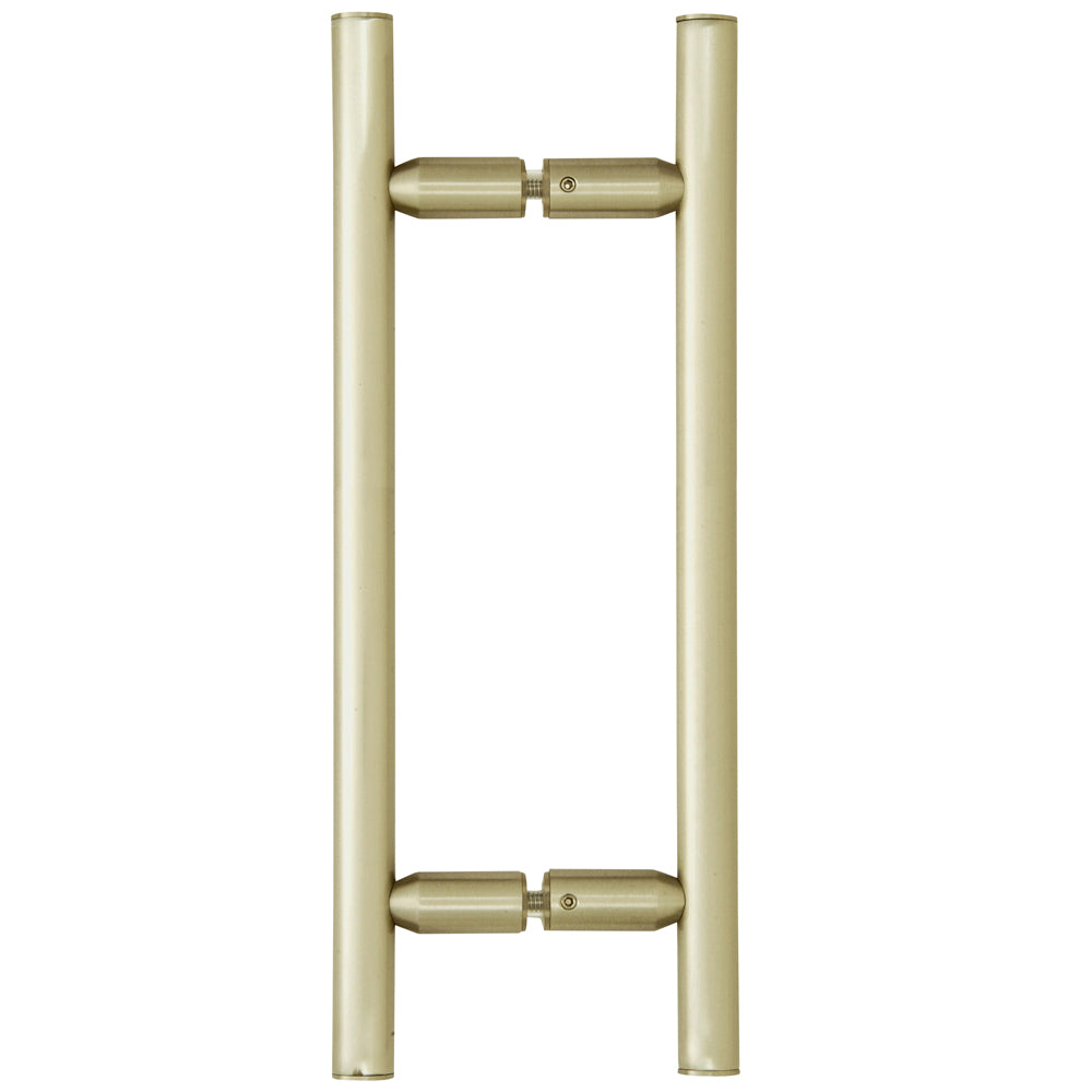 8" Ladder Style Back to Back Pull Handle with Washers BRUSHED BRONZE for shower and glass doors