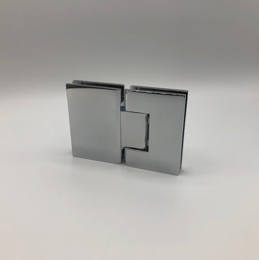 Geneva 180 Degree Glass-to-Glass Hinge CHROME