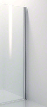 Continuous Wall to Glass Shower Door Hinge for 8mm Toughened Glass Shower Door CHROME