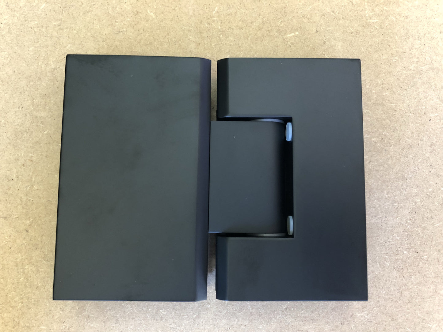Geneva 180 Degree Glass-to-Glass Hinge MATTE BLACK
