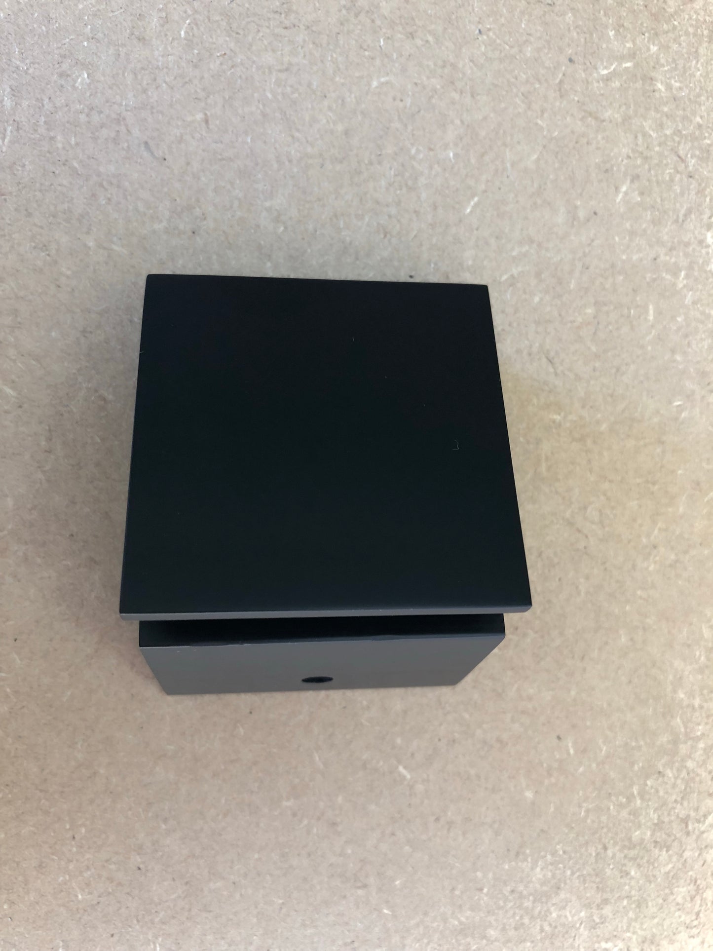 Square Clamp With Small Leg MATTE BLACK
