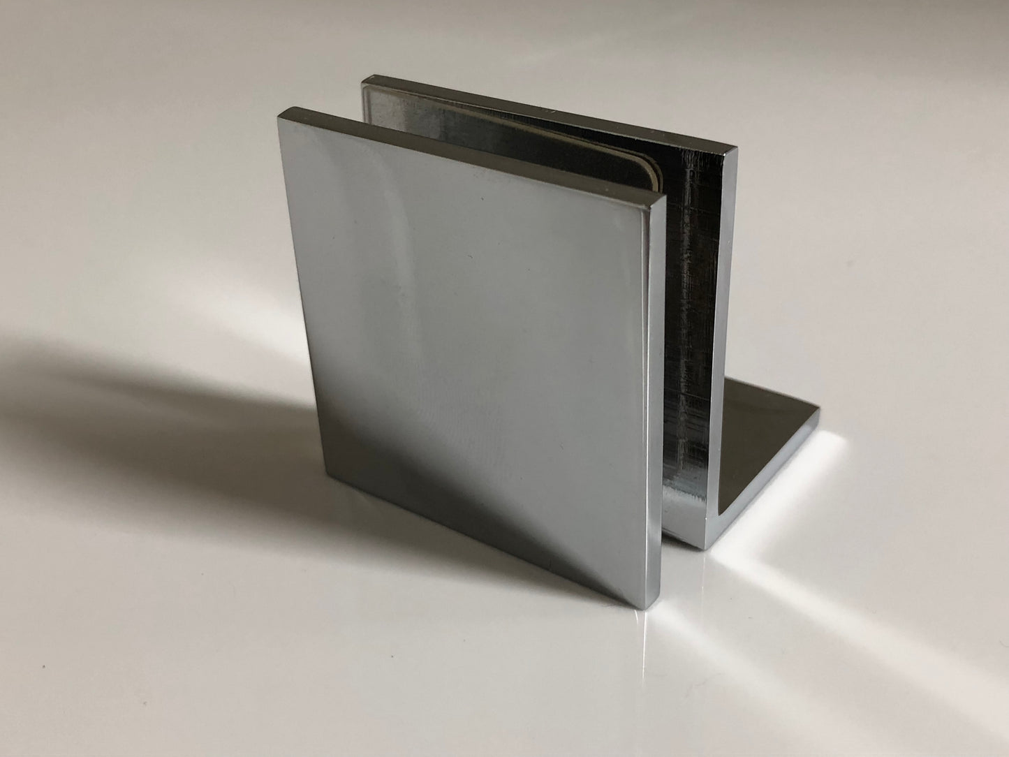 Square Clamp With Small Leg CHROME