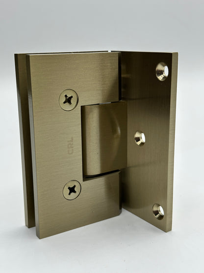 Geneva 044 Wall to Glass Hinge BRUSHED BRONZE