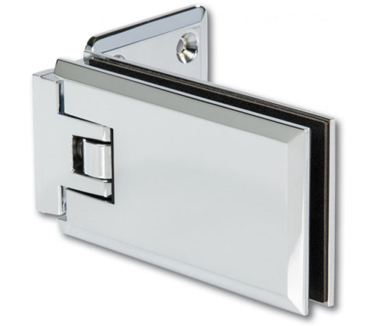 Shower Door Hinge Milano 90° glass/wall one side wall mounted