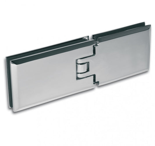 Shower Door Hinge Milano 180° glass/glass aligned