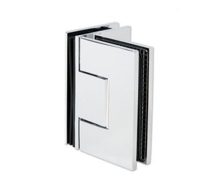 Shower Door Hinge Bilbao Premium 90° (adjustable) glass/glass mounting 36 kg