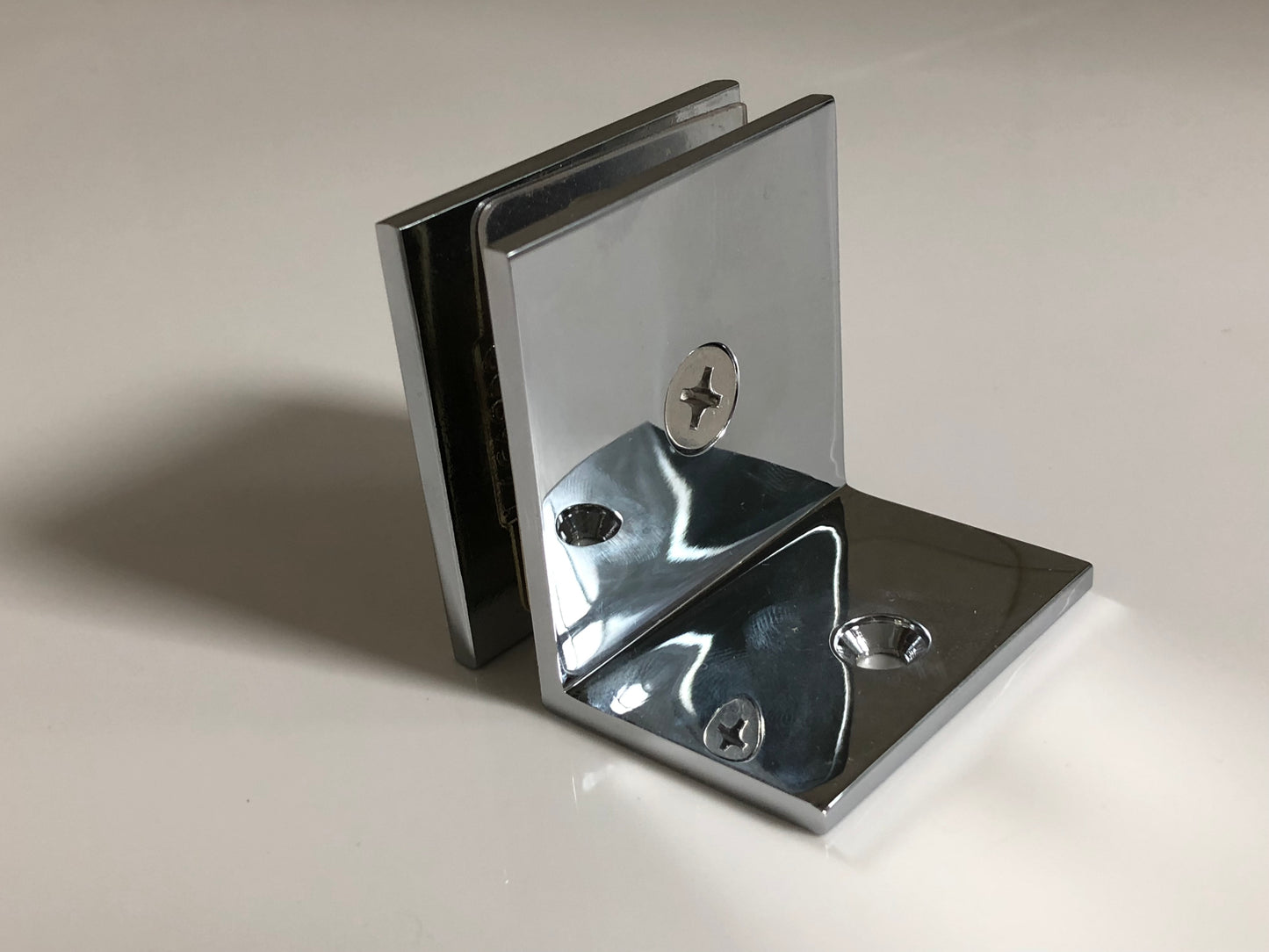 Square Clamp With Small Leg CHROME